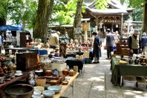 香取市・小江戸佐原の骨董市