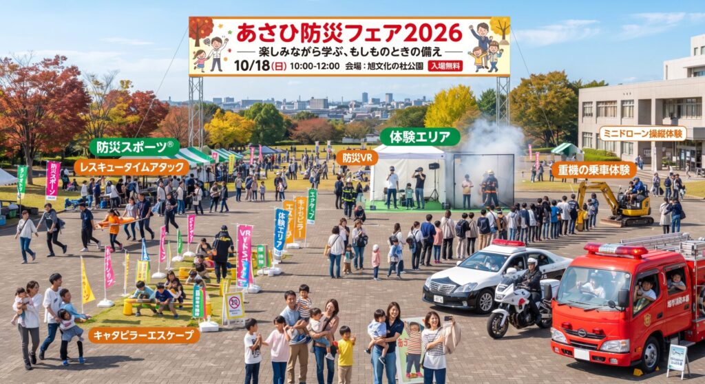 旭市「あさひ防災フェア2026」