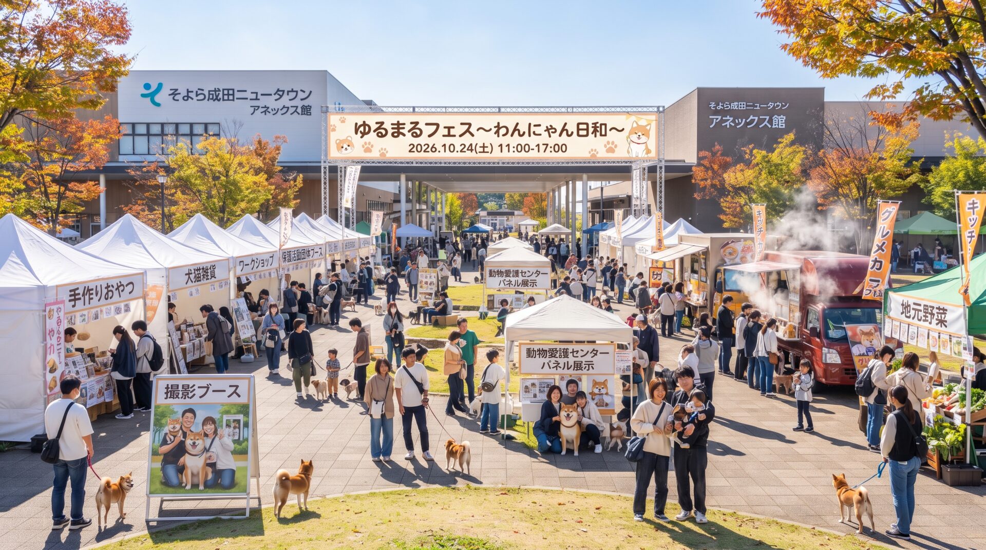 成田市「ゆるまるフェス〜わんにゃん日和〜2026」