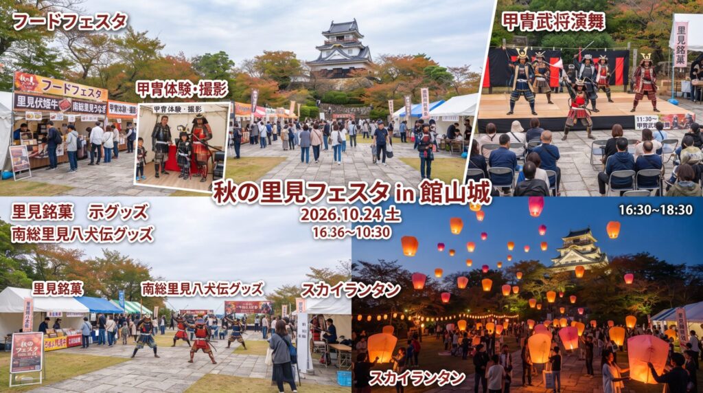 秋の里見フェスタin館山城