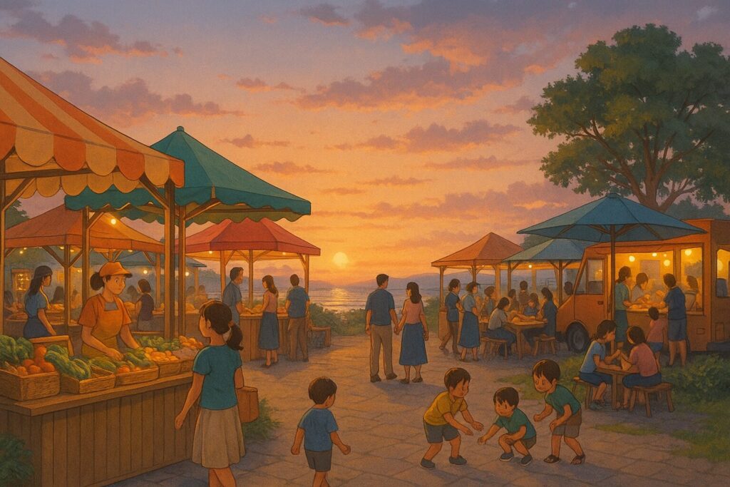 夏のマルシェ