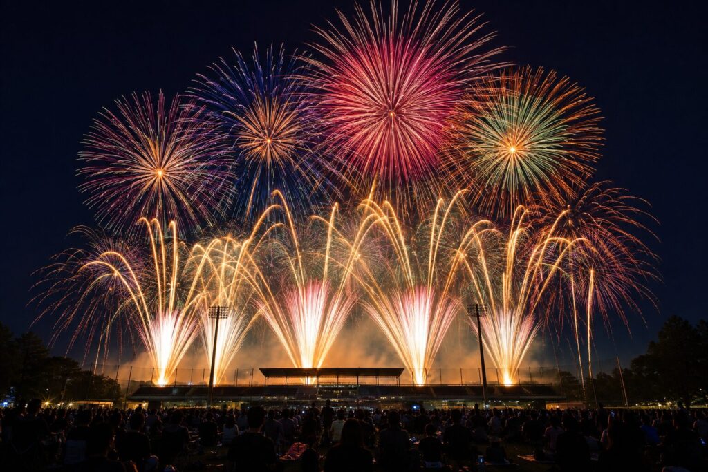 鎌ケ谷市かまがやの花火