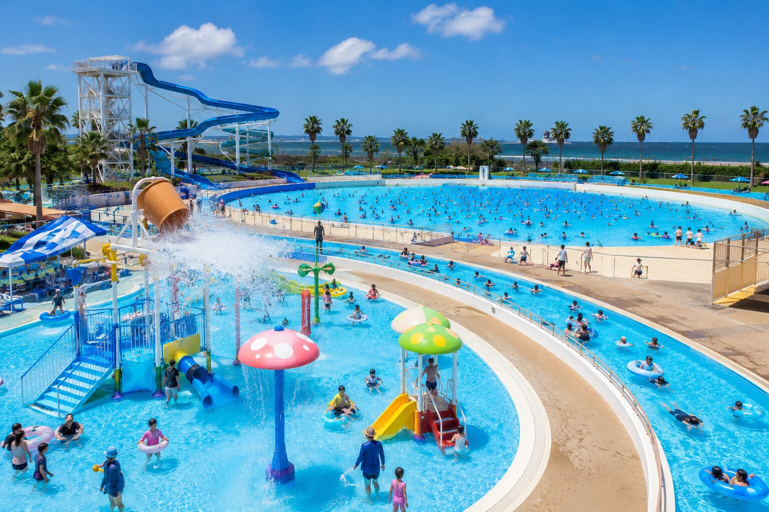 千葉市・稲毛海浜プール