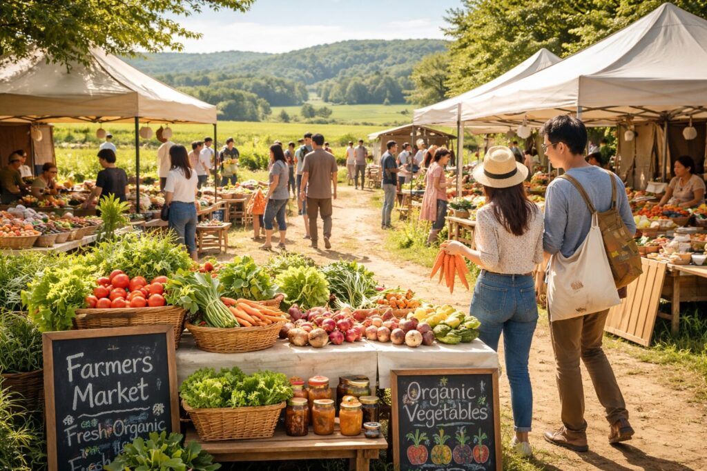 現在の画像: 館山・南房総オーガニック日曜マルシェ