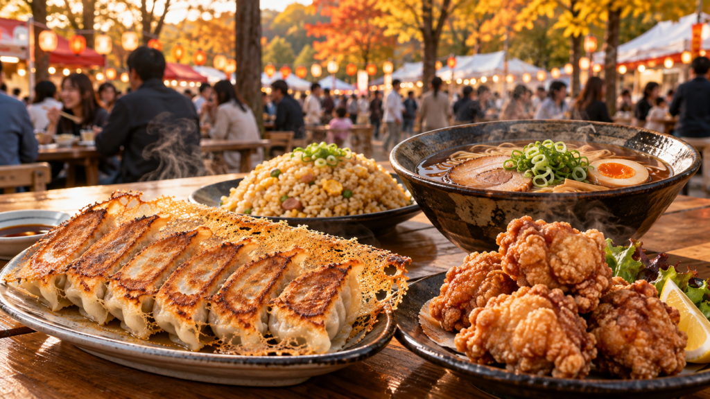 餃子からあげ祭in八街