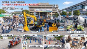 千葉市はたらくくるまみんなあつまれ