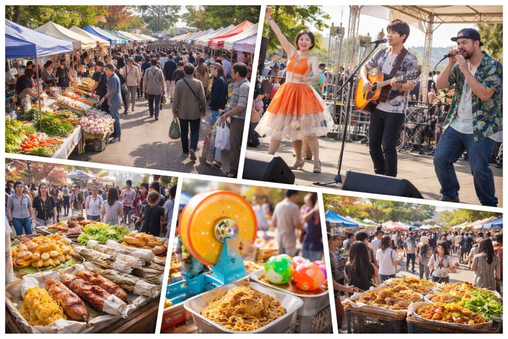 現在の画像: 元気印きさらづ朝市