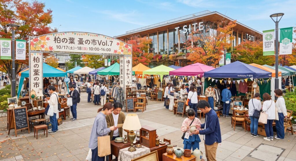 柏市「柏の葉 蚤の市Vol.7」