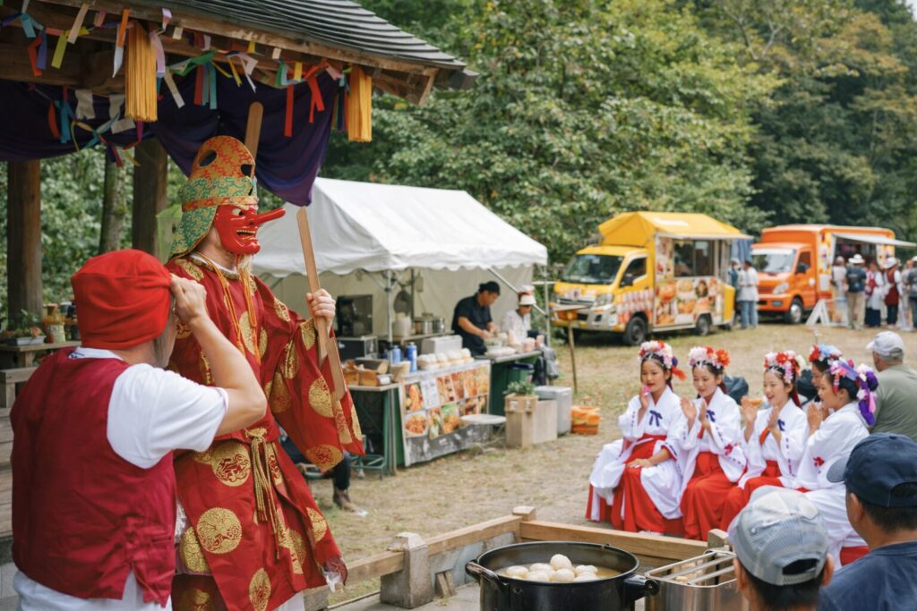 現在の画像: 山倉大神村祈祷祭