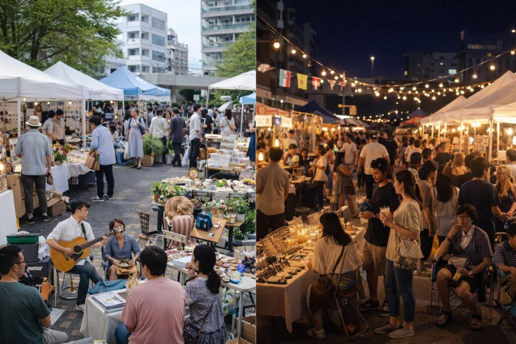 現在の画像: 行徳朝イチ＆夜イチ