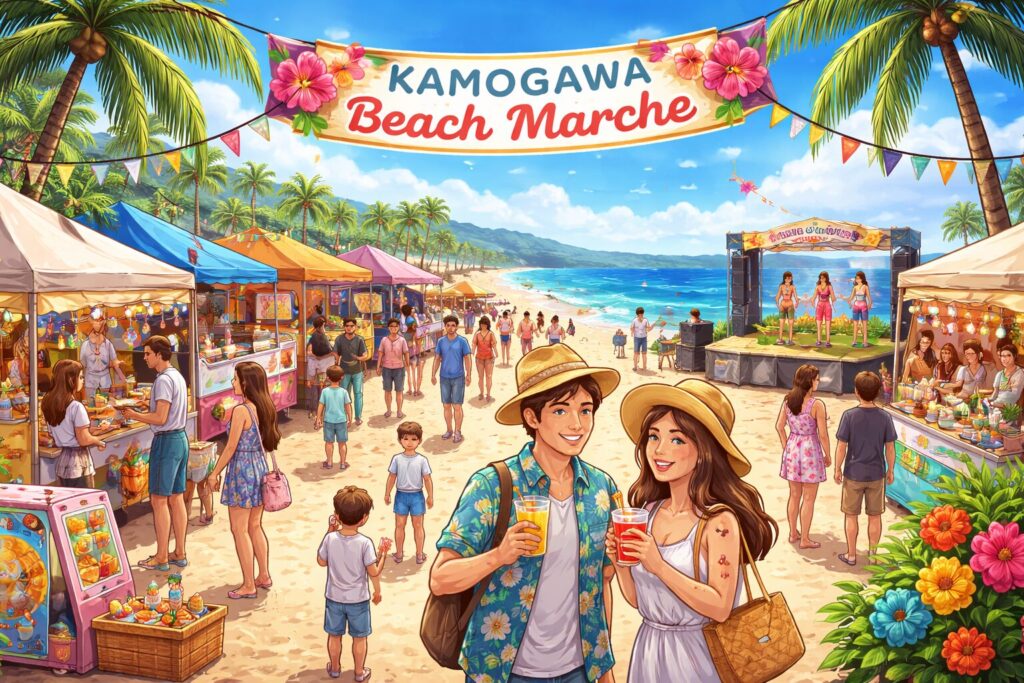 現在の画像: KAMOGAWAビーチマルシェ