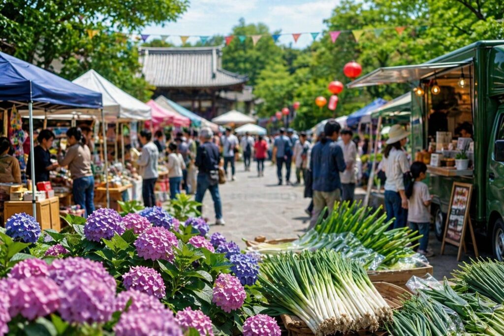 現在の画像: 松戸市あじさい商店会感謝祭