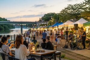 流山市「水辺で乾杯！利根運河」