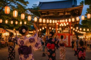 柏市・長全寺 門前市 夏祭り