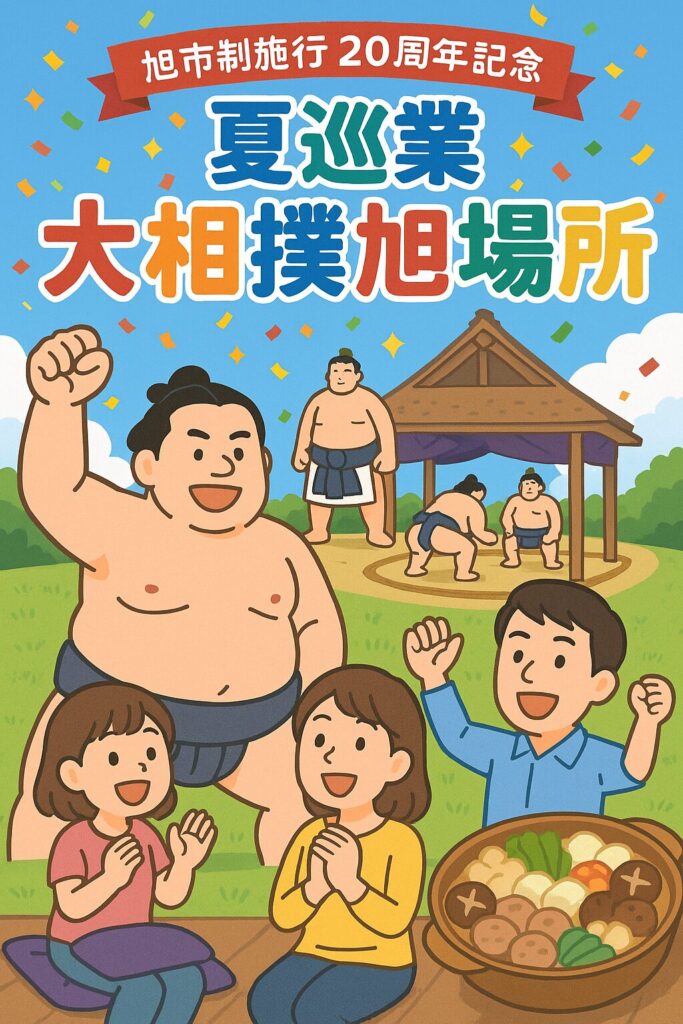 夏巡業 大相撲旭場所