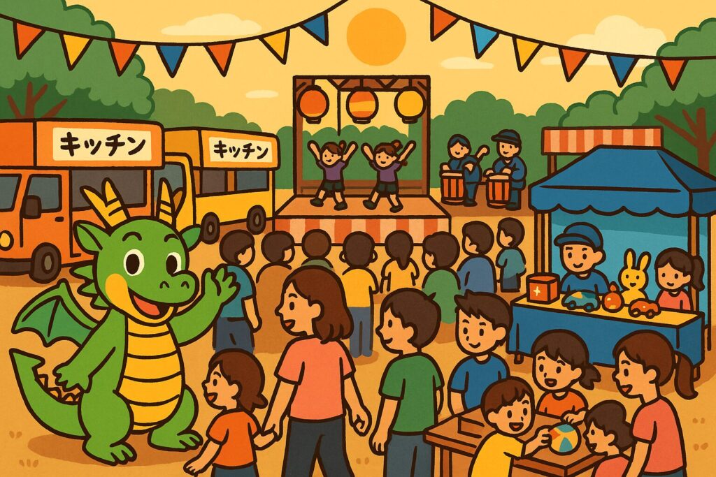 たつみドラゴンっ子祭り