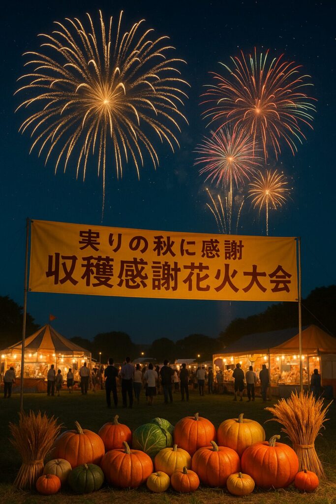 現在の画像: 収穫感謝花火大会