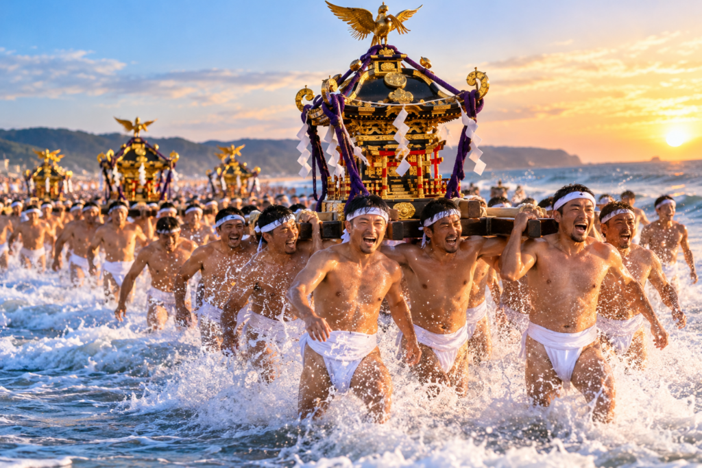 現在の画像: 一宮町・上総十二社祭り