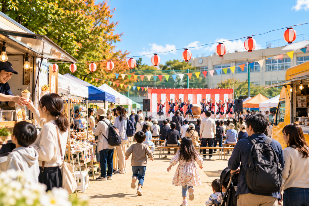 現在の画像: 松戸市みんなの秋祭り