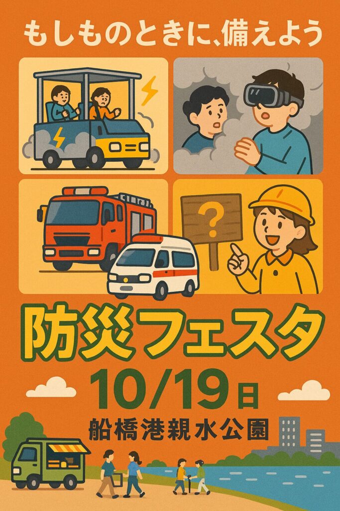 現在の画像: 防災フェスタ in フナテラス