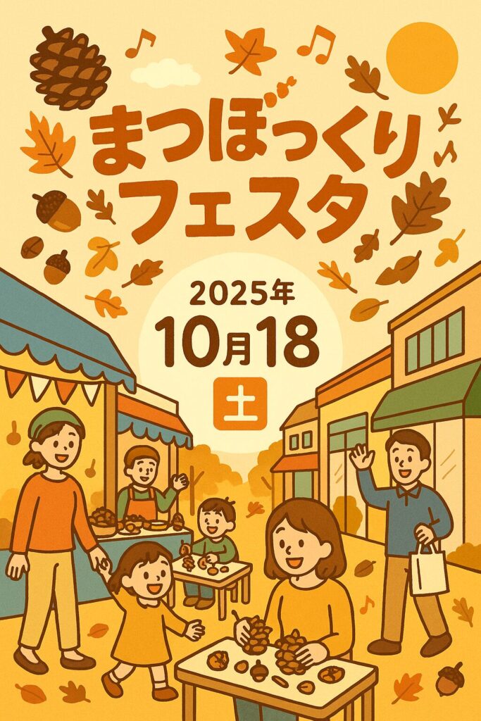 現在の画像: まつぼっくりフェスタ