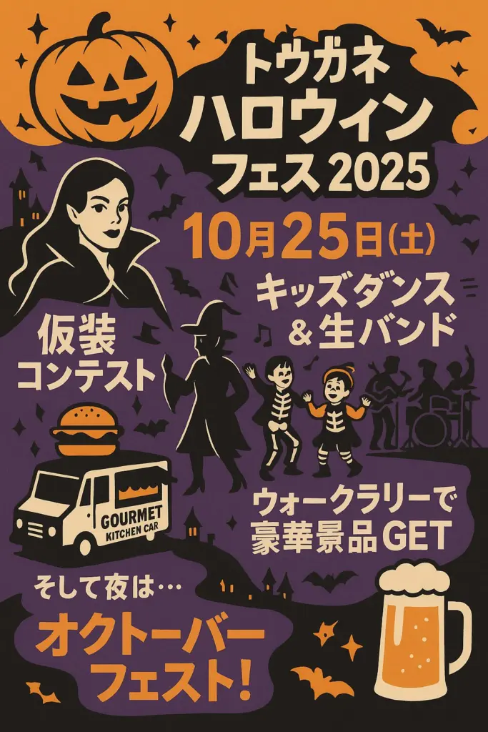 現在の画像: トウガネ ハロウィンフェス