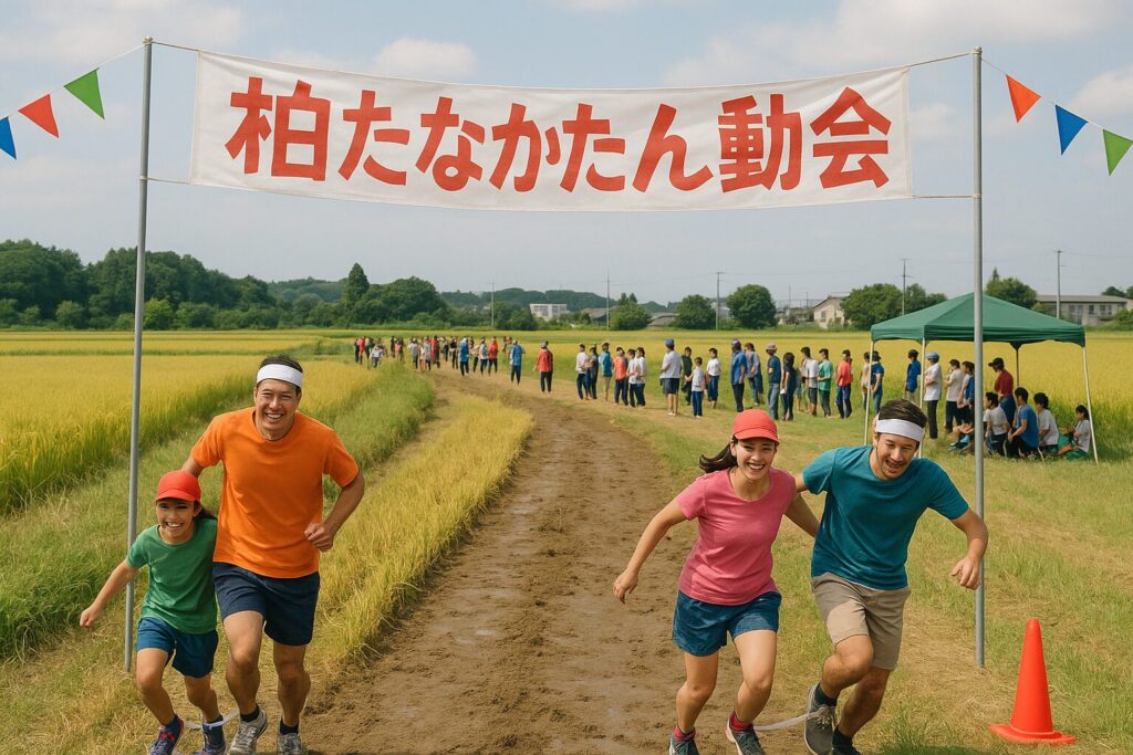 現在の画像: 柏たなかたんぼ運動会