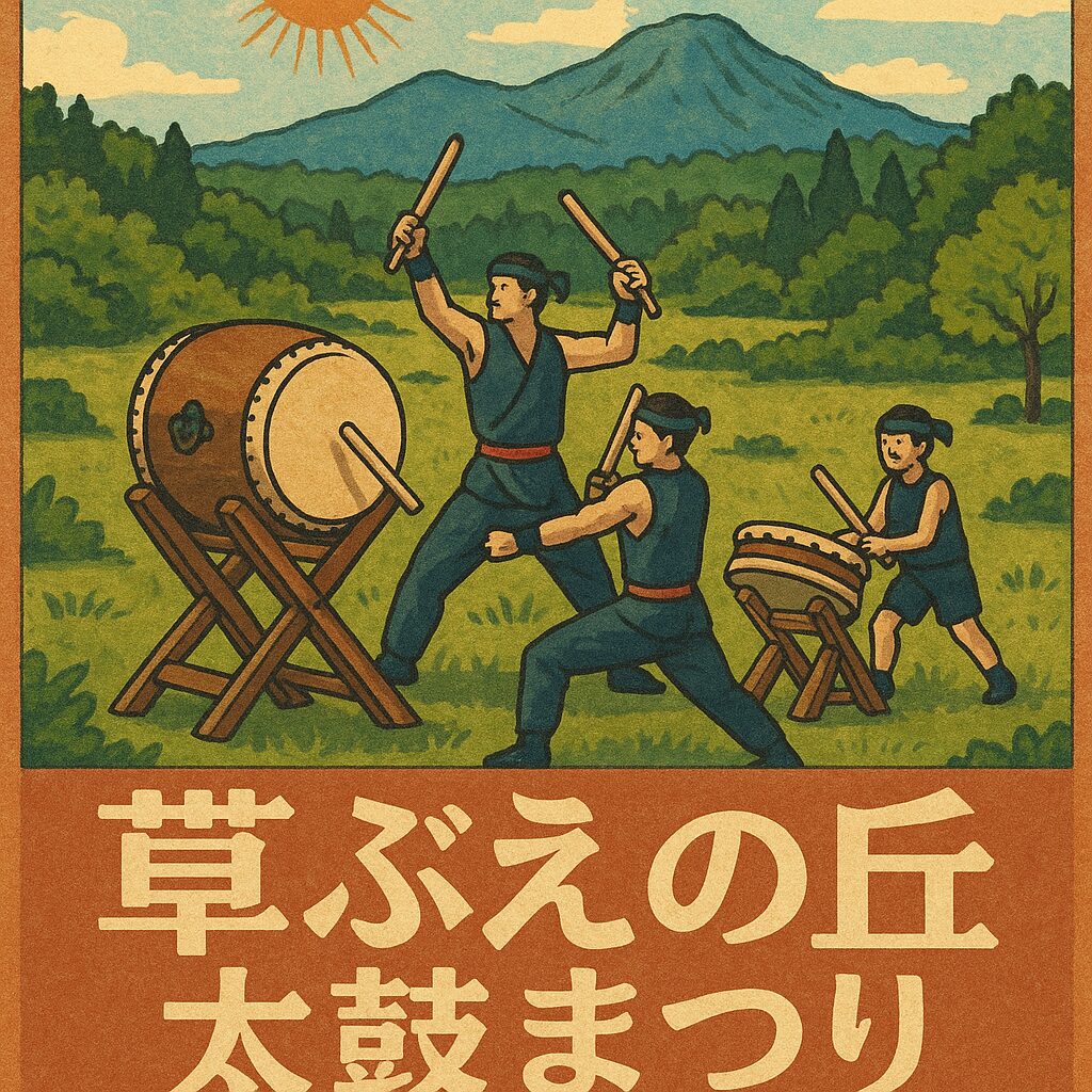 草ぶえの丘太鼓まつり