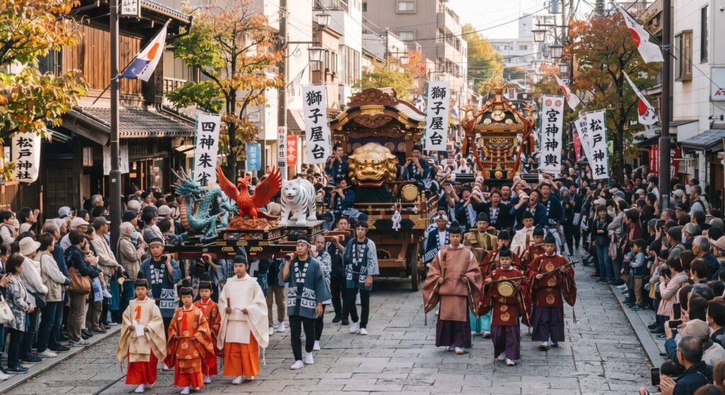 現在の画像: 松戸神社神幸祭