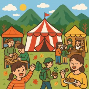 山のフェスティバル