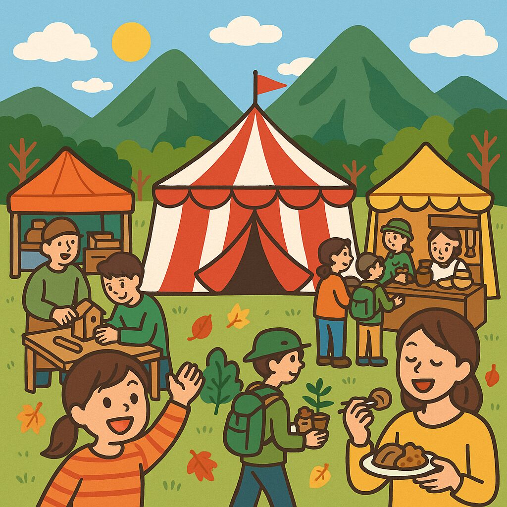 山のフェスティバル