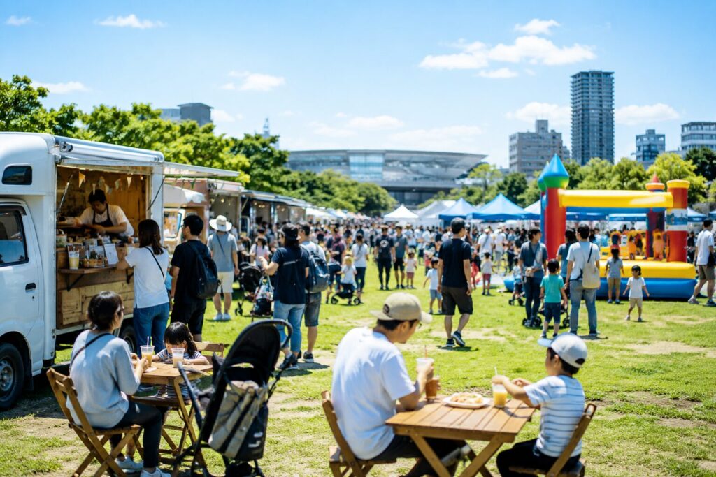 現在の画像: 柏市「みなつなフェスタ」