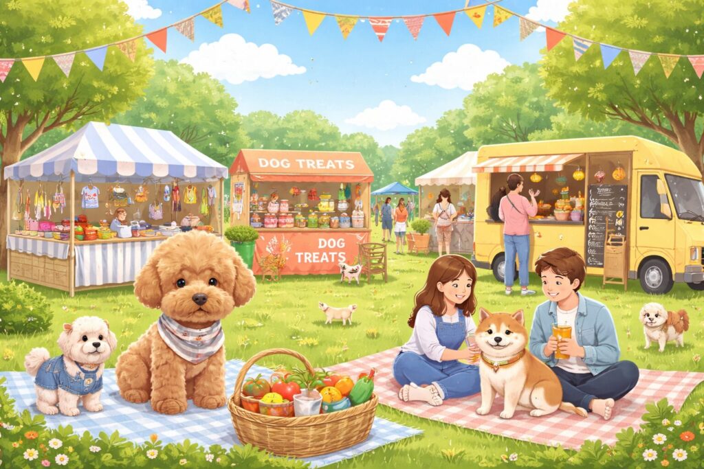 現在の画像: THE DOG FES 犬のピクニックマーケット