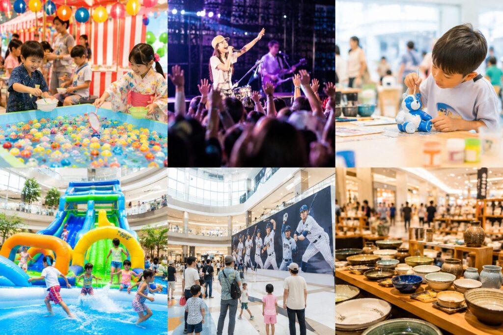 現在の画像: イオンモール幕張新都心 土日開催イベント