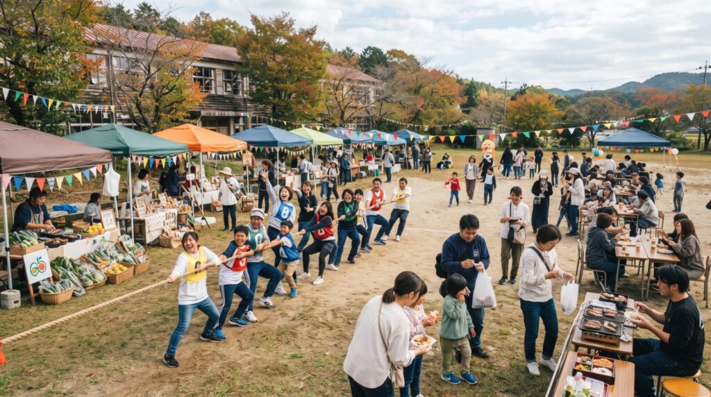 市原市「ミニ運動会＆里山市」